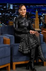 TESSA THOMPSON at Tonight Show Starring Jimmy Fallon in New York 03/03/2023
