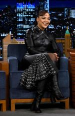 TESSA THOMPSON at Tonight Show Starring Jimmy Fallon in New York 03/03/2023