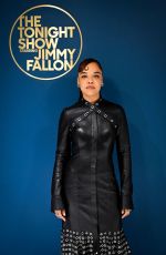 TESSA THOMPSON at Tonight Show Starring Jimmy Fallon in New York 03/03/2023