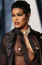 TEYANA TAYLOR at Vanity Fair Oscar Party in Beverly Hills 03/12/2023