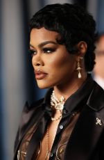 TEYANA TAYLOR at Vanity Fair Oscar Party in Beverly Hills 03/12/2023