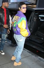 TEYANA TAYLOR Leaves CBS Mornings in New York 03/29/2023