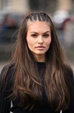 THYLANE BLONDEAU at Miu Miu Womenswear Fall/winter 2023/24 Show at Paris Fashion Week 03/07/2023