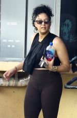 TIA MOWRY Leaves Saturday Workout Session in Studio City 03/18/2023