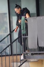TIA MOWRY Leaves Workout in Studio City 03/06/2023