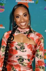 TIFFANY DANIELS at 2023 Nickelodeon’s Kids’ Choice Awards in Los Angeles 03/04/2023