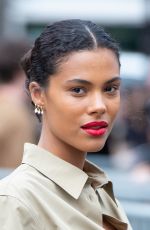 TINA KUNAKEY at Miu Miu Womenswear Fall/Winter 2023-2024 Show at Paris Fashion Week 03/06/2023