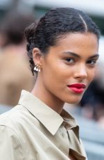 TINA KUNAKEY at Miu Miu Womenswear Fall/Winter 2023-2024 Show at Paris Fashion Week 03/06/2023