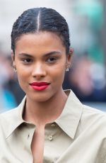 TINA KUNAKEY at Miu Miu Womenswear Fall/Winter 2023-2024 Show at Paris Fashion Week 03/06/2023
