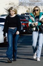 TISH CYRUS Out for Lunch with a Gal Pal in Studio City 03/03/2023