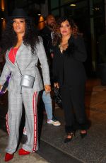 TISHA CAMPBELL, ANGELA YE and SHERRI SHEPARD Leaves Crosby Hotel in New York 03/01/2023