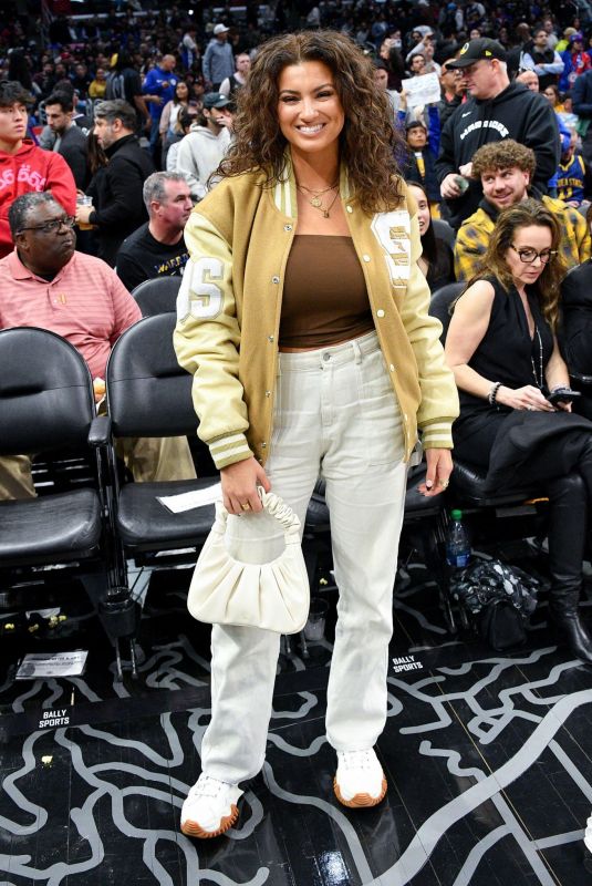 TORI KELLY at Los Angeles Clippers vs Golden State Warriors Game at Crypto.com Arena 03/15/2023
