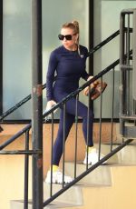 TRACY ANDERSON Arrives at Her Namesake Gym in Studio City 03/09/2023