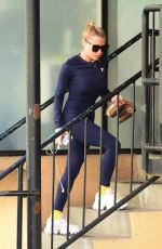 TRACY ANDERSON Arrives at Her Namesake Gym in Studio City 03/09/2023