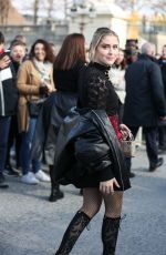 VALENTINA FERRAGNI at Christian Dior Fashion Show at Paris Fashion Week 02/28/2023