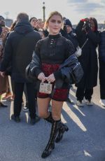 VALENTINA FERRAGNI at Christian Dior Fashion Show at Paris Fashion Week 02/28/2023