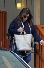 VALERIE BERTINELLI at a Nail Salon in Studio City 03/22/2023