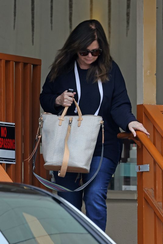 VALERIE BERTINELLI at a Nail Salon in Studio City 03/22/2023