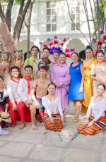 VANESSA HUDGENS at Filipino Cultural Activity Hosted by First Lady Liza Marcos in Manila 03/30/2023