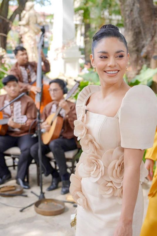 VANESSA HUDGENS at Filipino Cultural Activity Hosted by First Lady Liza Marcos in Manila 03/30/2023