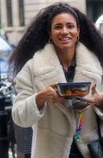 VICK HOPE Arrive at BBC Studios in London 03/19/2023