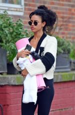 VICK HOPE Heading to a Gym in London 03/25/2023