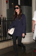 VICTORIA BECKHAM Leaves Akari Restaurant in Londin 03/16/2023