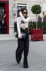 VICTORIA BECKHAM Leaves Her Hotel in Paris 03/03/2023