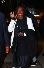 VIOLA DAVIS Arrives at Air Screening at Hudson Yards in New York 03/20/2023