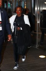 VIOLA DAVIS Arrives at Air Screening at Hudson Yards in New York 03/20/2023