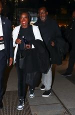 VIOLA DAVIS Arrives at Air Screening at Hudson Yards in New York 03/20/2023