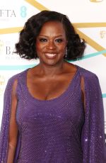 VIOLA DAVIS at EE Bafta Film Awards 2023 in London 02/19/2023