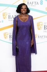 VIOLA DAVIS at EE Bafta Film Awards 2023 in London 02/19/2023