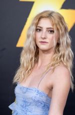 WILLOW SHIELDS at Shazam! Fury of the Gods Premiere in Los Angeles 03/14/2023