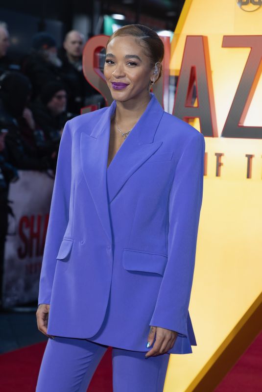 YINKA BOKINNI at Shazam! Fury of the Gods Special Screening in London 03/07/2023