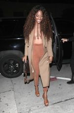 YOLANDA EZELL Out for Dinner at Catch in West Hollywood 03/13/2023
