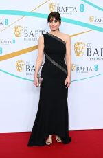 ZAHRA AHMADI at EE Bafta Film Awards 2023 in London 02/19/2023