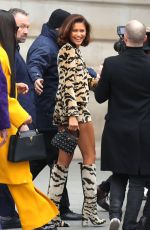 ZENDAYA Arrives at Louis Vuitton Womenswear Fall/winter 2023-2024 Show at Paris Fashion Week 03/06/2023