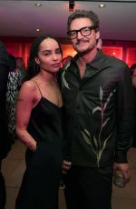 ZOE KRAVITZ at CAA Pre-oscar Party in Los Angeles 03/10/2023