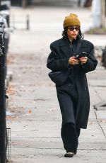 ZOE KRAVITZ Out and About in New York 03/05/2023