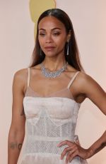 ZOE SALDANA at 95th Annual Academy Awards in Hollywood 03/12/2023