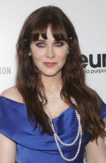 ZOOEY DESCHANEL at Elton John Aids Foundation’s 31st Annual Academy Awards Viewing Party in West Hollywood 03/12/2023