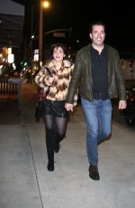 ZOOEY DESCHANEL on a Date Night at Largo at Coronet Live Music Venue in Los Angeles 03/26/2023