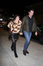 ZOOEY DESCHANEL on a Date Night at Largo at Coronet Live Music Venue in Los Angeles 03/26/2023