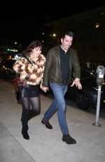 ZOOEY DESCHANEL on a Date Night at Largo at Coronet Live Music Venue in Los Angeles 03/26/2023