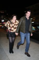 ZOOEY DESCHANEL on a Date Night at Largo at Coronet Live Music Venue in Los Angeles 03/26/2023