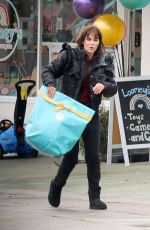 ZOOEY DESCHANEL Shopping at a Toy Store in Los Angeles 03/11/2023