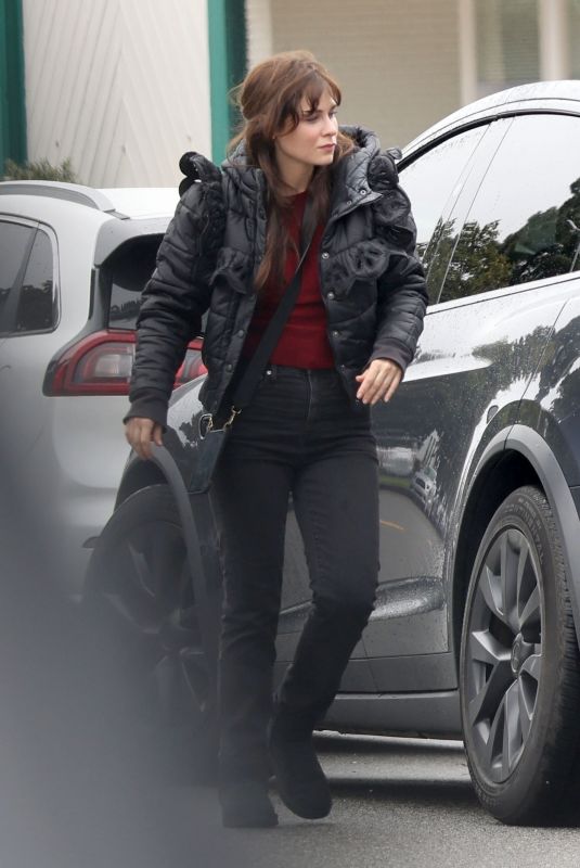 ZOOEY DESCHANEL Shopping at a Toy Store in Los Angeles 03/11/2023