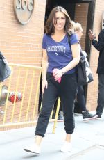 ABBY HUNTSMAN Leaves The View in New York 04/06/2023