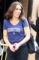 ABBY HUNTSMAN Leaves The View in New York 04/06/2023